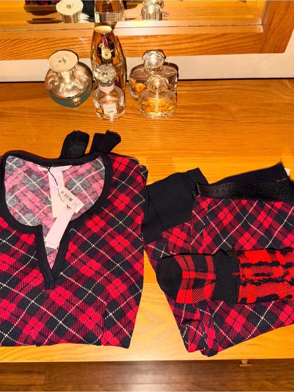 NWT!! Victoria’s Secret Thermal Pajama Set S
